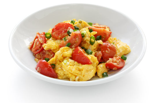 Scrambled Eggs and Tomatoes