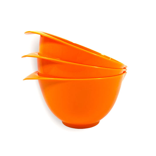 The Orange Mixing Bowl Set