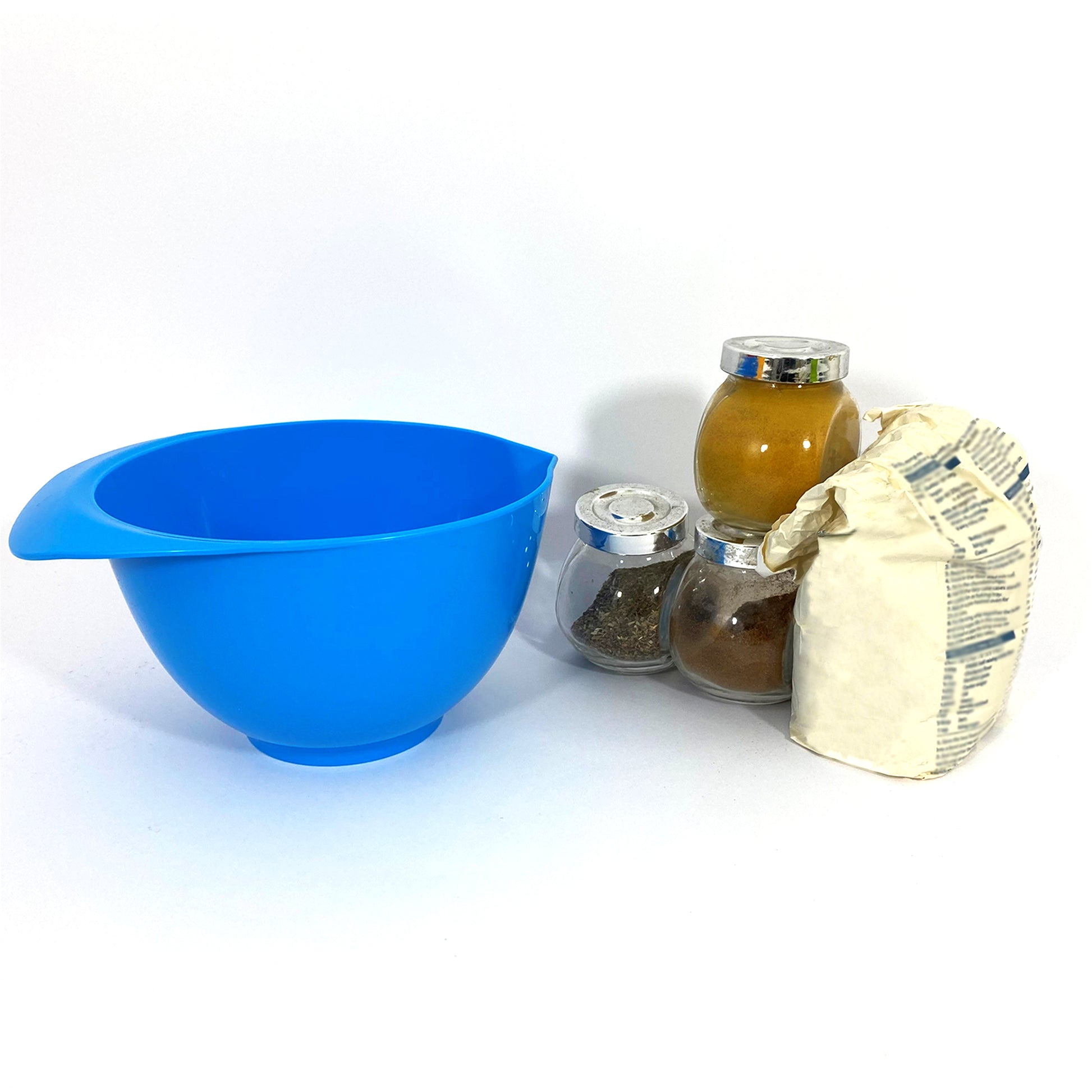 The Light Blue Mixing Bowl Set 3 Light Blue Bowls WePrep