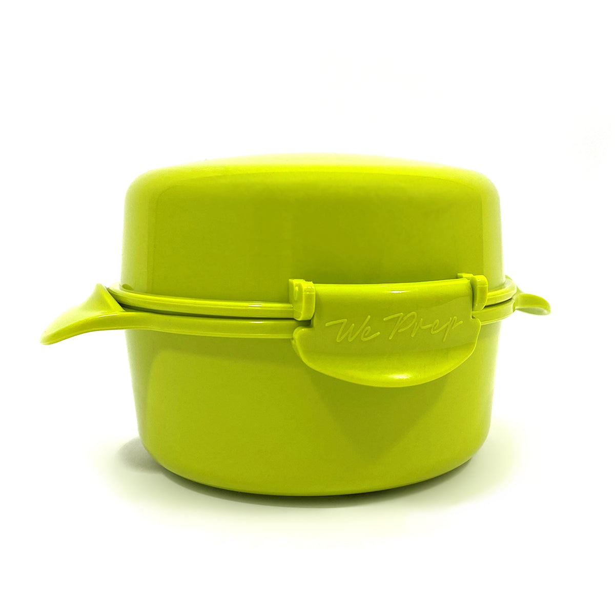light green plastic microwave egg cooker for scrambled and poached eggs