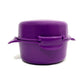 platic purple microwave egg cooker for poached and scrambled eggs